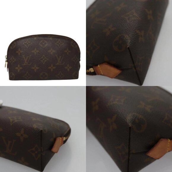 LOUIS VUITTON Monogram Pochette Cosmetic PM Cosmetic Pouch M47515 LV Auth 113199 - Picture 14 of 14